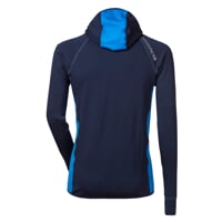 TOREZ HOODY pánská funkční sportovní mikina s kapucí tm.modrá/sv.modrá